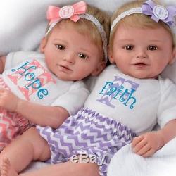 Mayra Garza Hope And Faith Baby Doll Set With Baby Bunting