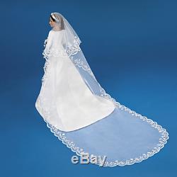 Meghan Markle Royal Wedding Porcelain Bride Doll Porcelain Doll MINT 301652008