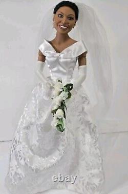 Michelle Obama Commemorative Bride Doll Ashton Drake Galleries COA Number 0167