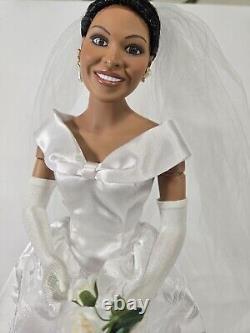 Michelle Obama Commemorative Bride Doll Ashton Drake Galleries COA Number 0167