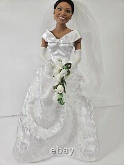 Michelle Obama Commemorative Bride Doll Ashton Drake Galleries COA Number 0167