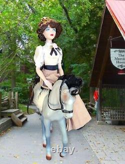 Miss Gene Marshall & Mr Trent Osborn in Riding Practice RARE