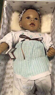 NEW Ashton Drake Galleries Alicia's Gentle Touch Realistic Baby Doll 22