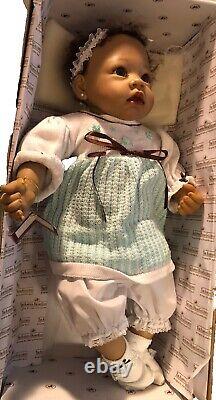 NEW Ashton Drake Galleries Alicia's Gentle Touch Realistic Baby Doll 22