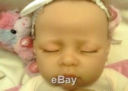 NEW! Ashton Drake L. Murray Interactive Reborn Baby Silicone, She's TRULY REAL