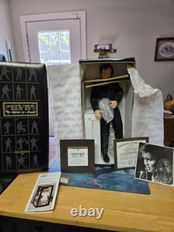 NEW Ashton Drake The'68 Comeback Special Elvis Presley Porcelain Doll