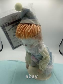 NEW Ashton drake Galleries Precious Moments life Never Smelled So Sweet Clown