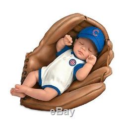 NEW MLB Chicago Cubs Baby Boy Doll Born A Cubs Fan by Ashton Drake