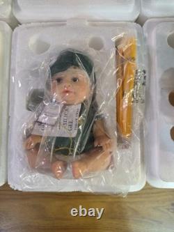 NFL Ashton Drake Galleries Green Bay Packers Collectible Baby Doll 5 Huge Lot