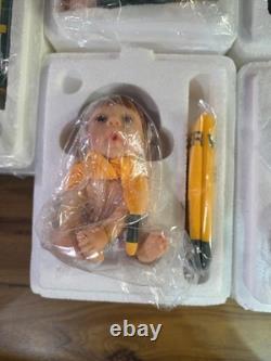 NFL Ashton Drake Galleries Green Bay Packers Collectible Baby Doll 5 Huge Lot