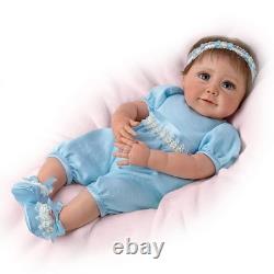 NIB ASHTON-DRAKE GALLERIES Baby Blue Eyes by Sherry Miller