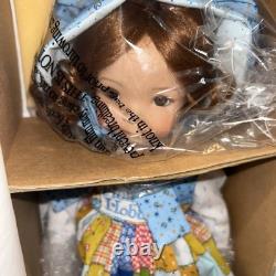 NIB Ashton Drake Dianna Effner Porcelain Doll A Holly Hobbie Autumn WithCOA