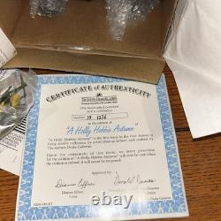 NIB Ashton Drake Dianna Effner Porcelain Doll A Holly Hobbie Autumn WithCOA