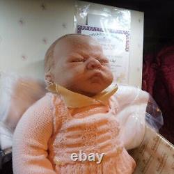 NIB Ashton Drake So Truly Real Baby Emily Doll Welcome Home Linda Webb Newborn