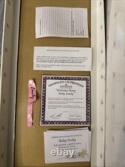 NIB Ashton Drake So Truly Real Welcome Home Baby Emily Doll Linda Webb Newborn