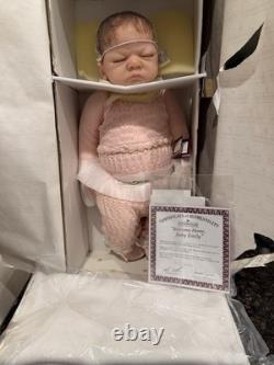 NIB Ashton Drake So Truly Real Welcome Home Baby Emily Doll Linda Webb Newborn