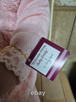 NIB Ashton Drake So Truly Real Welcome Home Baby Emily Doll Linda Webb Newborn
