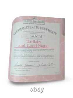 NIB Ashton-Drake Yolanda's Lullaby Babies Lullaby And Good Night Complete Set