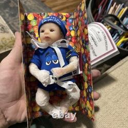 NIB RARE Ashton Drake Mini 6 Silicone M&M Baby Dolls lot of 7