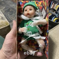 NIB RARE Ashton Drake Mini 6 Silicone M&M Baby Dolls lot of 7