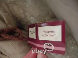 NIB The Ashton-Drake Galleries Jesus Sculpture DOLL Footprints in the Sand Poem