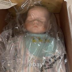NIB The Ashton Drake Galleries Lullaby Dreamer Interactive Baby Doll COA