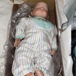 NIB The Ashton Drake Galleries Lullaby Dreamer Interactive Baby Doll COA