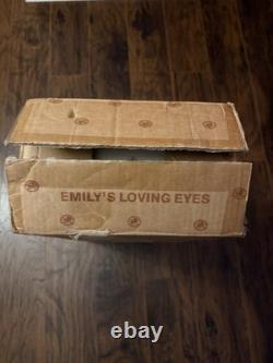 NIB Vintage 1990s Ashton Drake Galleries Lifelike Baby Doll Emily's Loving Eyes