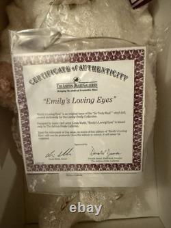 NIB Vintage 1990s Ashton Drake Galleries Lifelike Baby Doll Emily's Loving Eyes