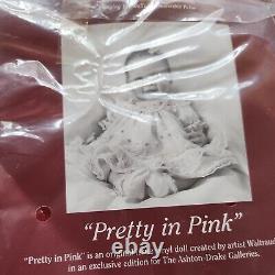 NIB Vintage Ashton Drake Pretty in Pink doll 25th Anniversary (lot 600)