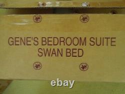 NRFB Gene Gene's Bedroom Suite Swan Bed Ashton- Drake Galleries with COA