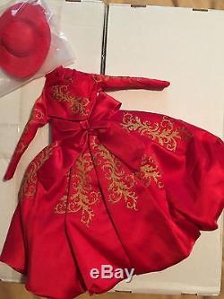NRFB Jamieshow Scheherazade 16 Fashion Gown, Shoes and Hat complete