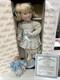Nellie Olsen Ashton-Drake Doll COA Box + Porcelain Doll Little House Prairie