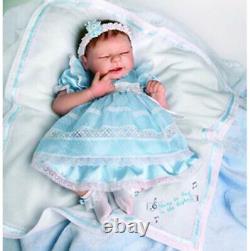 New Ashton Drake Baby Blue Angel Musical Oh So Truly Real 16 Doll