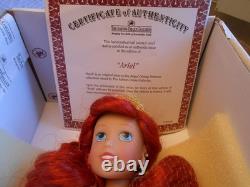 New The Ashton-Drake Galleries Ariel Doll Certificate of Authenticity Included
