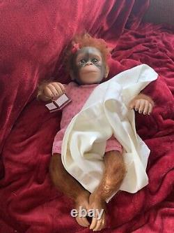 Novi, 17'' Monkey So Truly Real The Ashton-Drake Galleries EUC