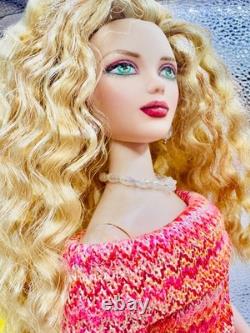 OOAK! Gene Marshall 16GREEN Eyes Fashion Doll -REPAINT HAIRSTYLE Artist Signed