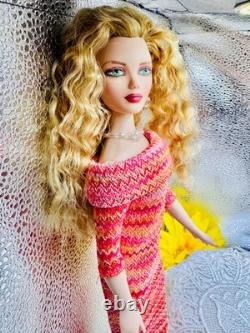 OOAK! Gene Marshall 16GREEN Eyes Fashion Doll -REPAINT HAIRSTYLE Artist Signed