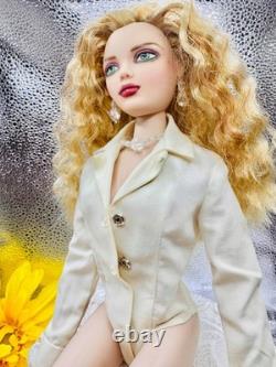OOAK! Gene Marshall 16GREEN Eyes Fashion Doll -REPAINT HAIRSTYLE Artist Signed