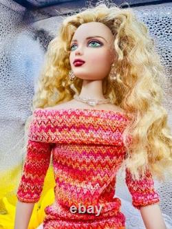 OOAK! Gene Marshall 16GREEN Eyes Fashion Doll -REPAINT HAIRSTYLE Artist Signed