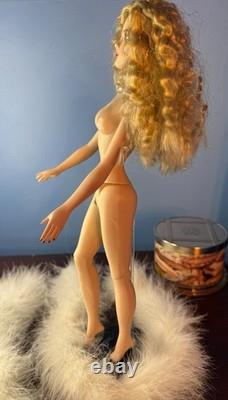 OOAK! Gene Marshall 16GREEN Eyes Fashion Doll -REPAINT HAIRSTYLE Artist Signed