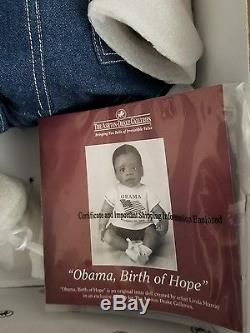 Obama birth of hope the Ashton-drake galleries exclusive by Linda Murray