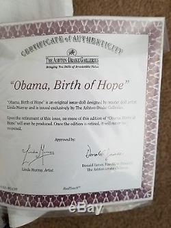 Obama birth of hope the Ashton-drake galleries exclusive by Linda Murray