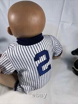 Officially Licensed. Aston Drake Derek Jeter Vinyl Baby Doll Hat Included