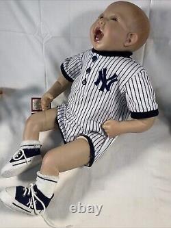 Officially Licensed. Aston Drake Derek Jeter Vinyl Baby Doll Hat Included