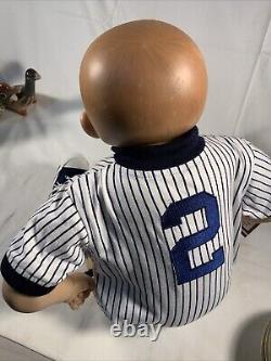 Officially Licensed. Aston Drake Derek Jeter Vinyl Baby Doll Hat Included