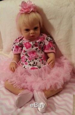 PRICE REDUCED Silicone Doll Lily Rose EXCELLENT Condition, Lots of EXTRAS