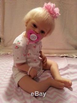 PRICE REDUCED Silicone Doll Lily Rose EXCELLENT Condition, Lots of EXTRAS