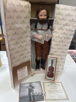 Pa Ingalls Ashton-Drake Doll Little House Prairie COA Box Violin 18 Rare