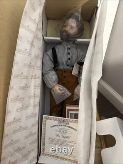 Pa Ingalls Ashton-Drake Doll Little House Prairie COA Box Violin Porcelain NIB